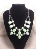 Paparazzi Goddess Glow Green Exclusive Necklace - Glitzygals5dollarbling Paparazzi Boutique 