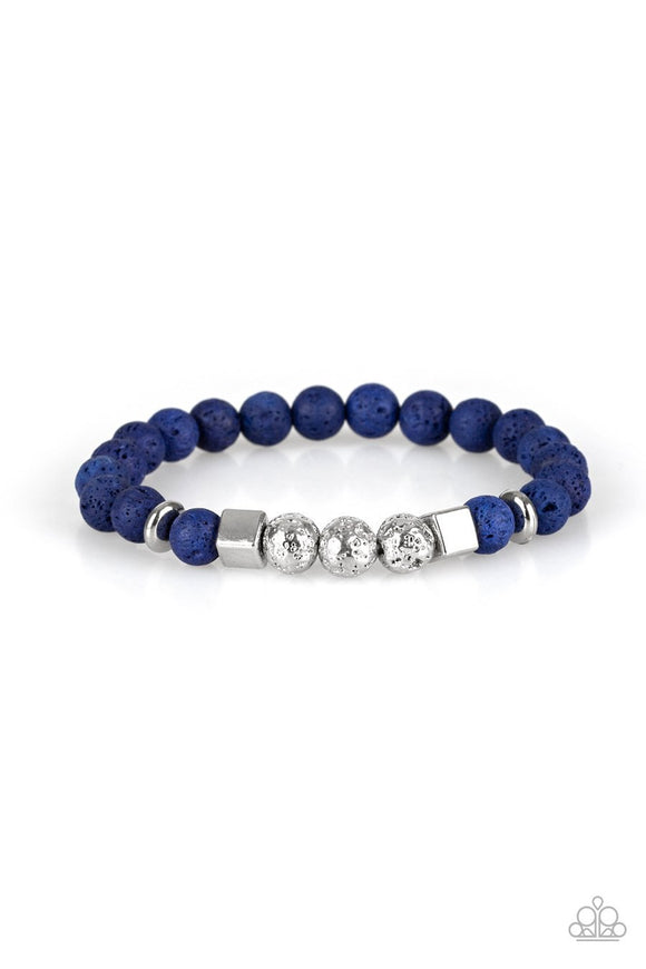 Paparazzi SENSEI and Sensibility Blue Bracelet - Glitzygals5dollarbling Paparazzi Boutique 