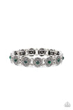 Paparazzi Bracelet ~ Trés Magnifique - Green - Glitzygals5dollarbling Paparazzi Boutique 
