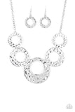 Mildly Metro - silver - Paparazzi necklace - Glitzygals5dollarbling Paparazzi Boutique 