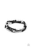 How Does Your Garden Glow Black ~ Paparazzi Bracelet - Glitzygals5dollarbling Paparazzi Boutique 