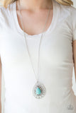 Paparazzi Summer Sunbeam Blue Necklace - Glitzygals5dollarbling Paparazzi Boutique 