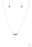 Sparkling Stargazer - purple - Paparazzi necklace - Glitzygals5dollarbling Paparazzi Boutique 