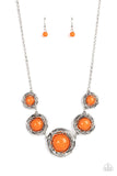 Paparazzi Necklace ~ The Next NEST Thing - Orange - Glitzygals5dollarbling Paparazzi Boutique 