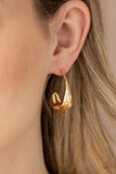 Modern Meltdown - gold - Paparazzi earrings - Glitzygals5dollarbling Paparazzi Boutique 