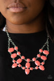 Paparazzi Goddess Glow Orange Necklace - Glitzygals5dollarbling Paparazzi Boutique 