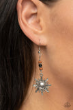 Sunshiny Days Black ~ Paparazzi Earring - Glitzygals5dollarbling Paparazzi Boutique 