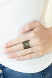 Paparazzi Ring ~ Butterfly Bayou - Brass - Glitzygals5dollarbling Paparazzi Boutique 