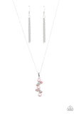 Classically Clustered Pink ~ Paparazzi Necklace - Glitzygals5dollarbling Paparazzi Boutique 