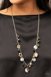 Caribbean Charisma Blue ~ Paparazzi Necklace - Glitzygals5dollarbling Paparazzi Boutique 