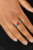Awesomely ARROW-Dynamic Red ~ Paparazzi Ring - Glitzygals5dollarbling Paparazzi Boutique 
