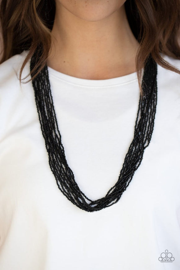 Congo Colada - black - Paparazzi necklace - Glitzygals5dollarbling Paparazzi Boutique 