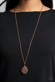 Paparazzi Necklace ~ Wearable Wildflowers - Copper - Glitzygals5dollarbling Paparazzi Boutique 