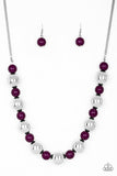 Paparazzi Necklace ~ Top Pop - Purple - Glitzygals5dollarbling Paparazzi Boutique 