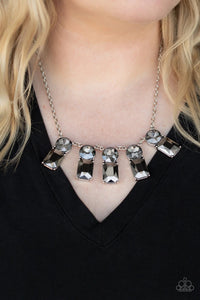 Paparazzi Necklace ~ Celestial Royal - Silver - Glitzygals5dollarbling Paparazzi Boutique 