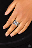 Sparkle Showdown - Blue - Ring - Glitzygals5dollarbling Paparazzi Boutique 