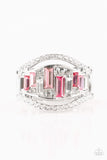 Paparazzi Treasure Chest Charm - Pink Ring - Glitzygals5dollarbling Paparazzi Boutique 