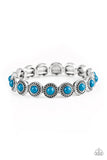 PAPARAZZI GLOBETROTTER GOALS - BLUE Bracelet - Glitzygals5dollarbling Paparazzi Boutique 
