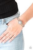 Paparazzi Definitely Dazzling White Cuff Bracelet - Glitzygals5dollarbling Paparazzi Boutique 