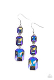 Paparazzi PREORDER Cosmic Red Carpet Blue Earrings - Glitzygals5dollarbling Paparazzi Boutique 