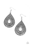 Paparazzi 5th Avenue Attraction - Silver Earrings - Glitzygals5dollarbling Paparazzi Boutique 