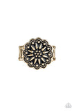 Desert Sunflower - gold - Paparazzi ring - Glitzygals5dollarbling Paparazzi Boutique 