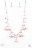 Paparazzi - Soon To Be Mrs. - Pink Pearl Necklace - Glitzygals5dollarbling Paparazzi Boutique 