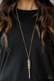 Paparazzi Twilight Twinkle Multi gold Necklace - Glitzygals5dollarbling Paparazzi Boutique 