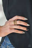 Cosmo Collection - Brass Ring - Paparazzi Accessories - Glitzygals5dollarbling Paparazzi Boutique 
