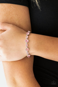 Paparazzi Starstruck Sparkle - Pink Gem Clasp Bracelet - Glitzygals5dollarbling Paparazzi Boutique 