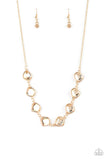 Paparazzi The Imperfectionist Gold Necklace - Glitzygals5dollarbling Paparazzi Boutique 