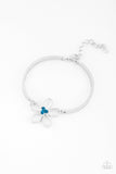 Paparazzi Hibiscus Hipster - Blue - Bracelet - Glitzygals5dollarbling Paparazzi Boutique 