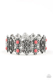 Paparazzi Bracelet ~ Majestic Gardens - Pink - Glitzygals5dollarbling Paparazzi Boutique 