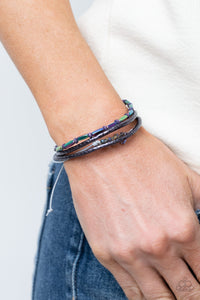 Paparazzi Holographic Hike Multi Urban Bracelet - Glitzygals5dollarbling Paparazzi Boutique 