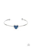 Paparazzi Heart of Ice Blue Bracelet - Glitzygals5dollarbling Paparazzi Boutique 
