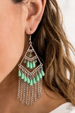 Paparazzi Trending Transcendence - Green Summer Party Pack 2020 Exclusive Earrings - Glitzygals5dollarbling Paparazzi Boutique 