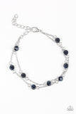 Spotlight Starlight - blue - Paparazzi bracelet - Glitzygals5dollarbling Paparazzi Boutique 