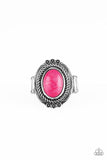 Paparazzi Ring ~ Tumblin Tumbleweeds - Pink - Glitzygals5dollarbling Paparazzi Boutique 