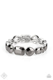 Paparazzi Bracelet Fashion Fix March 2021 ~ Extra Exposure - Silver - Glitzygals5dollarbling Paparazzi Boutique 