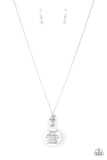 Maternal Blessings White ~ Paparazzi Necklace - Glitzygals5dollarbling Paparazzi Boutique 