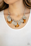 Paparazzi Necklace ~ Confetti Confection - Yellow - Glitzygals5dollarbling Paparazzi Boutique 