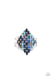 Hive Hustle - Blue UV Shimmer - Paparazzi Ring - Glitzygals5dollarbling Paparazzi Boutique 