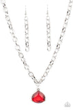 Gallery Gem - red - Paparazzi necklace - Glitzygals5dollarbling Paparazzi Boutique 