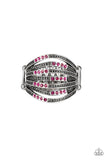 Securing My Finances - pink - Paparazzi ring - Glitzygals5dollarbling Paparazzi Boutique 