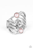 Paparazzi Dancing Diamonds Pink Ring - Glitzygals5dollarbling Paparazzi Boutique 