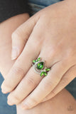 Paparazzi Eden Elegance Green Ring - Glitzygals5dollarbling Paparazzi Boutique 