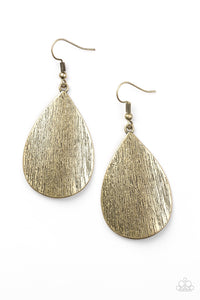 All Allure Brass Earrings - Glitzygals5dollarbling Paparazzi Boutique 