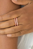 Elite Squad - copper - Paparazzi ring - Glitzygals5dollarbling Paparazzi Boutique 