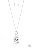 Paparazzi I Will Fly - Pink - Necklace - Glitzygals5dollarbling Paparazzi Boutique 