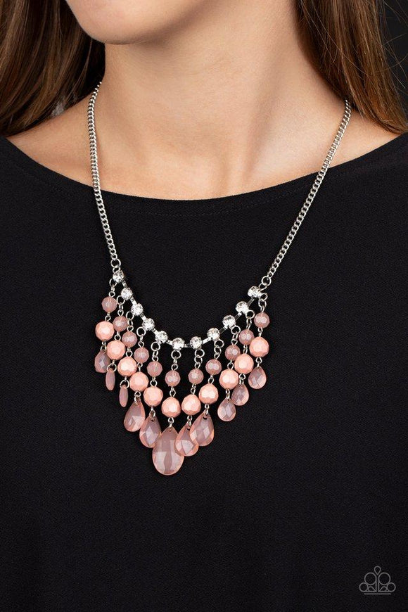 Paparazzi Necklace ~ Social Network - Pink - Glitzygals5dollarbling Paparazzi Boutique 